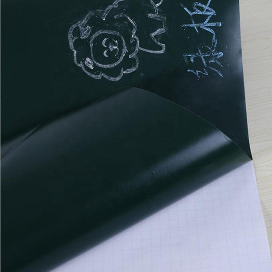 Autocollant Tableau Noir Auto-Adhésif pour Enfants – Surface à Craie Réutilisable