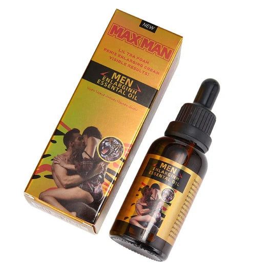 MAX MAN – Huile de Massage Agrandissement du Pénis 30 ml