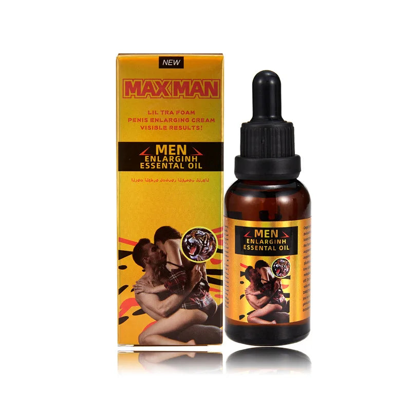 MAX MAN – Huile de Massage Agrandissement du Pénis 30 ml