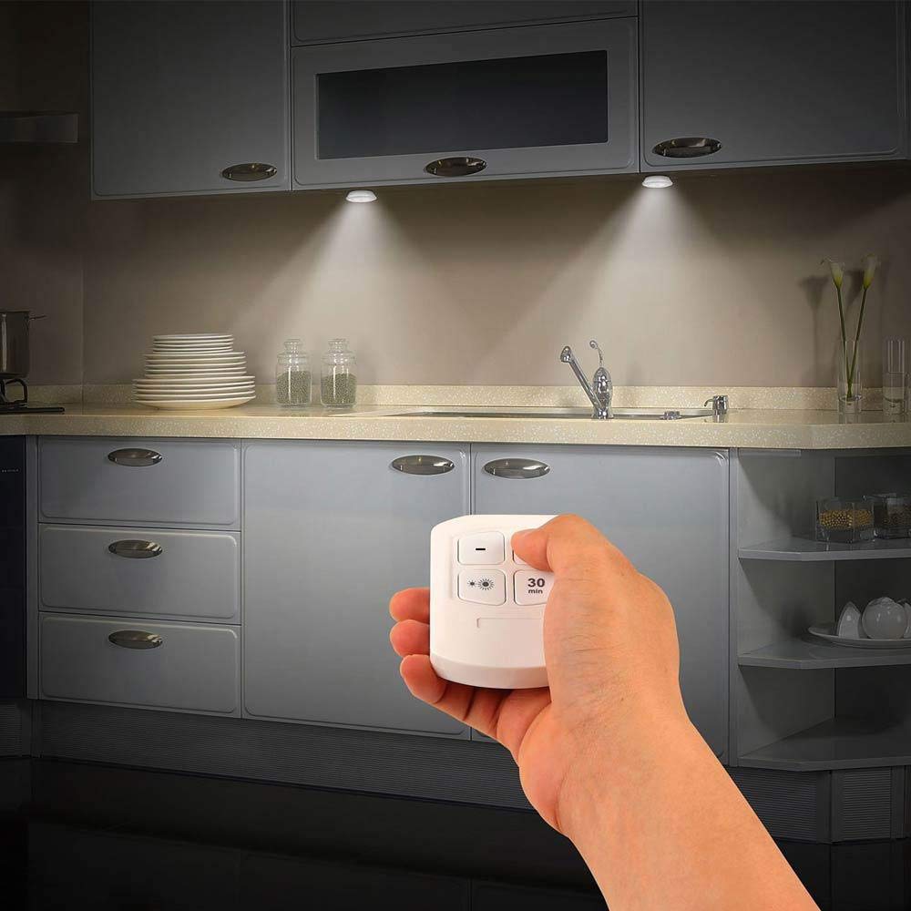 Lampe tactile 3 pièces led haute puissance avec télécommande sans fil