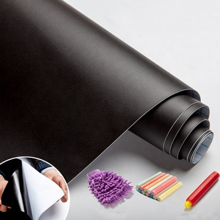 Autocollant Tableau Noir Auto-Adhésif pour Enfants – Surface à Craie Réutilisable