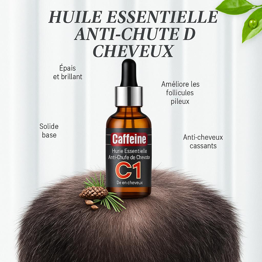 Huile Anti-Chute de Cheveux - Caffeine C1 - 30ml